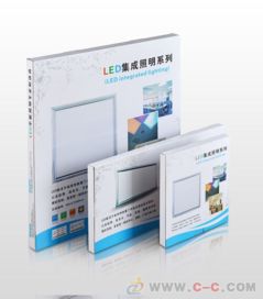 led配件包装盒300x300平板灯中性灯泡通